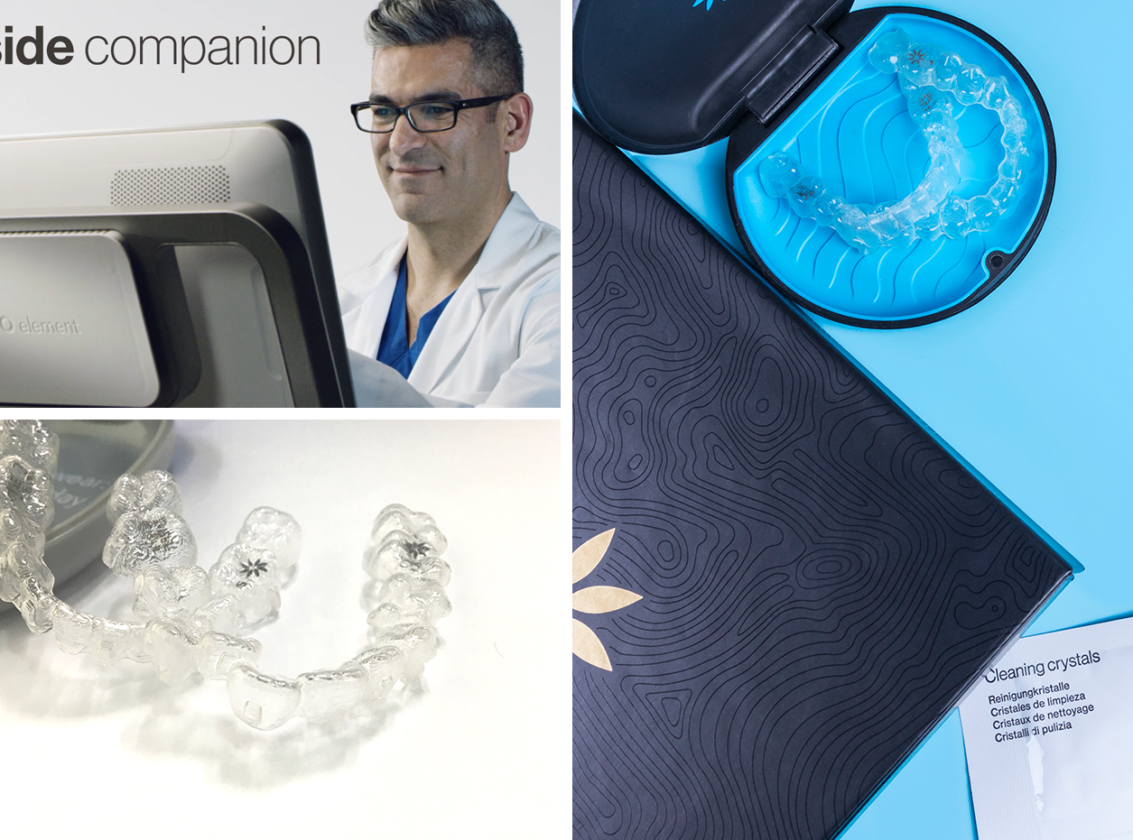 Custom 3D Printed Invisalign Aligners